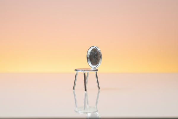 Silver chair